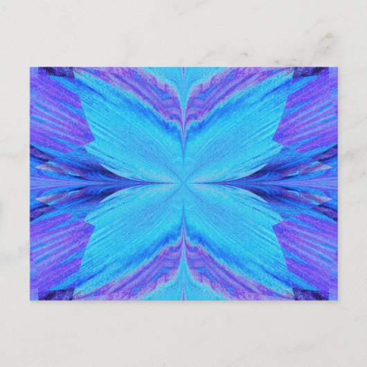 Blue Sky Butterfly Postkarte (Vorderseite)