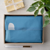Blue Sky Cloud Seidenpapier (Geschenk)