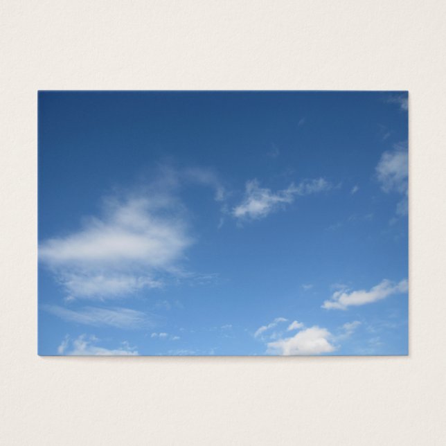 Blue Sky & Clouds (Vorderseite)