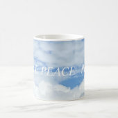 BLUE SKY CLOUDS FOTO CLASSIC KAFFEE TASSE (Mittel)