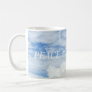 BLUE SKY CLOUDS FOTO CLASSIC KAFFEE TASSE