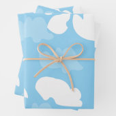 Blue Sky Clouds Geschenkpapier Set (Beispiel)