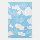 Blue Sky Clouds Geschirrtuch (Vertikal)