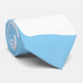 Blue Sky Clouds Krawatte (Gerollt)