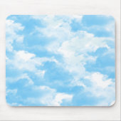 Blue Sky Clouds Mousepad (Vorne)