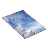 Blue Sky Clouds - Notepad Notizblock (Rechte Seite)
