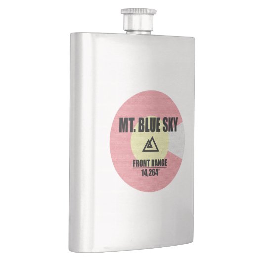 Blue Sky Colorado Flachmann (Rechts)