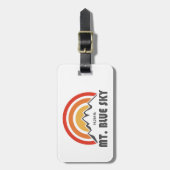 Blue Sky Colorado Gepäckanhänger (Vorderseite vertikal)