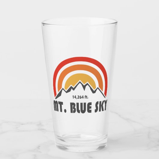 Blue Sky Colorado Glas (Vorderseite)