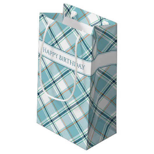 Blue Sky Dreamin' Kleine Geschenktüte (Rückseite Schrägansicht)