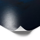 Blue Sky for Space Shuttle Atlantis Start Fotodruck (Ecke)