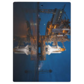 Blue Sky for Space Shuttle Atlantis Start Klemmbrett (Rückseite)