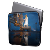 Blue Sky for Space Shuttle Atlantis Start Laptopschutzhülle (Vorderseite Links)