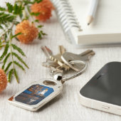 Blue Sky for Space Shuttle Atlantis Start Schlüsselanhänger (Seite)