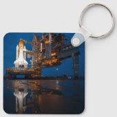 Blue Sky for Space Shuttle Atlantis Start Schlüsselanhänger (Rückseite)