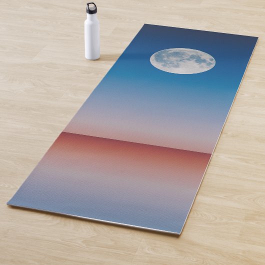 Blue Sky Full Moon Yoga Mat Yogamatte (Beispiel)
