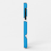 Blue Sky Funny Cartoon Wolken Case-Mate iPhone Hülle (Hinten/Links)