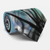 Blue Sky & Garden Art Krawatte (Gerollt)