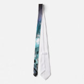 Blue Sky & Garden Art Krawatte (Rückseite)