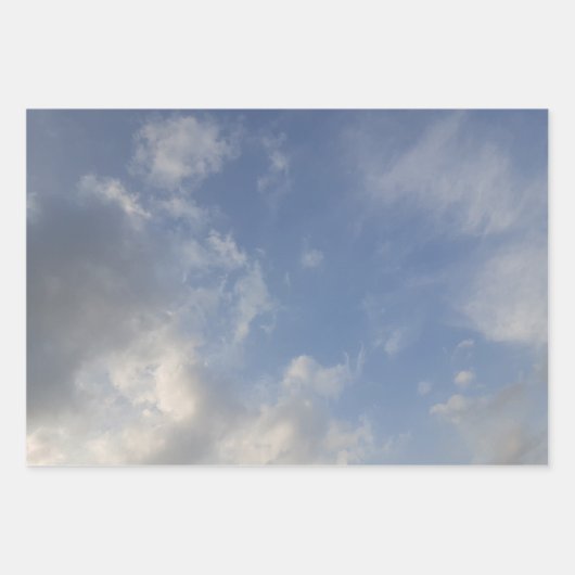 Blue Sky Geschenkpapier Set (Vorderseite 2)