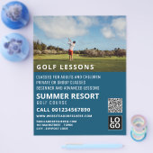 Blue Sky, GoIf Lesson Werbung Flyer (Einzeln)