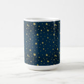 Blue Sky Golden Stars Kaffeetasse (Mittel)