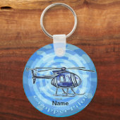 Blue Sky Helicopter Schlüsselanhänger (Vorderseite)