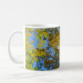 Blue Sky & Herbst - Personalisiert Kaffeetasse (Links)