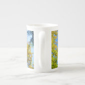 Blue Sky & Herbst - Personalisiert Porzellantasse (Rückseite)