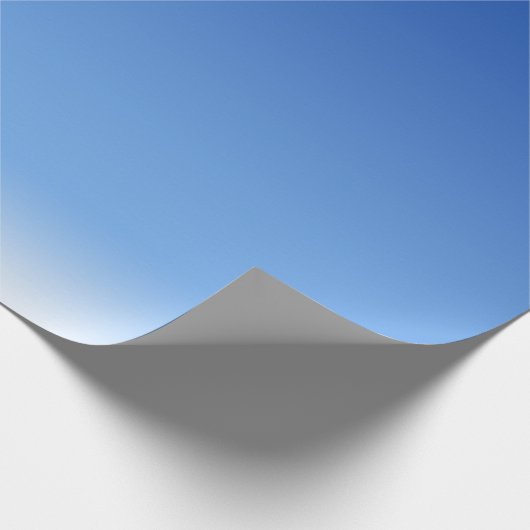 Blue Sky Hintergrund Wrapping Papier 30 Zoll hoch Geschenkpapier (Ecke)