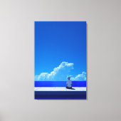 Blue Sky Leinwanddruck (Vorderseite)