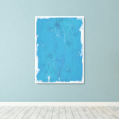 Blue Sky Leinwanddruck (Insitu (Holzboden))