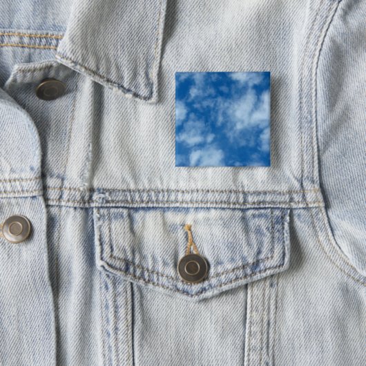 Blue Sky mit Clouds-Foto Button (Beispiel)