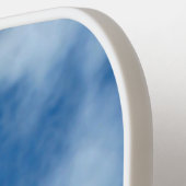 Blue Sky mit Wolken-Naturfotografie Pickleball Schläger (Linke Seite)