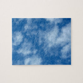 Blue Sky mit Wolken-Naturfotografie Puzzle