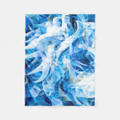 Blue Sky Mosaic Dragon Fleecedecke (Vorderseite)