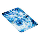 Blue Sky Mosaic Dragon Magnet (Rechte Seite)