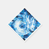Blue Sky Mosaic Dragon Serviette (Ecke)