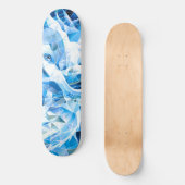 Blue Sky Mosaic Dragon Skateboard (Vorderseite)
