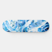 Blue Sky Mosaic Dragon Skateboard (Horizontal)