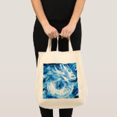Blue Sky Mosaic Dragon Tragetasche (Vorderseite (Produkt))