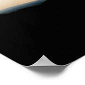 Blue Sky Motivierend Zitat-Poster Poster (Ecke)