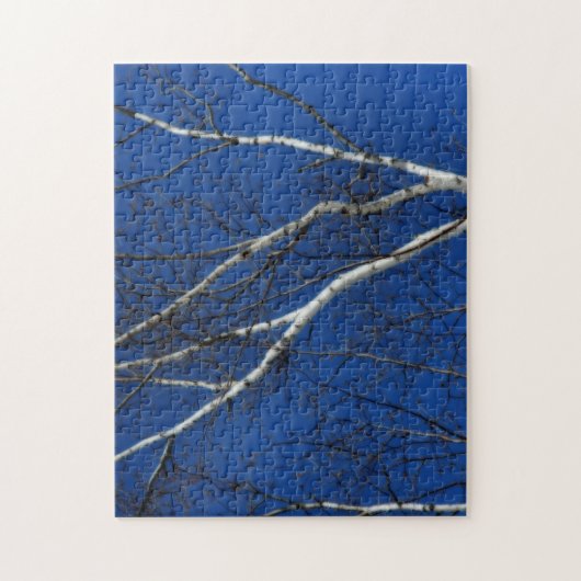 Blue Sky Nature Orton Effect Puzzle (Vertikal)