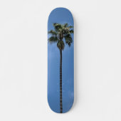 Blue Sky Palm Tree Skateboard (Vorne)