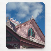 Blue Sky Pink Roofline - Martha's Vineyard Mousepad (Vorne)