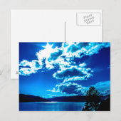 Blue Sky Post Card Postkarte (Vorne/Hinten)