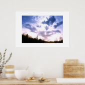 Blue Sky Poster (Küche)