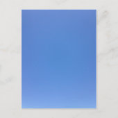 Blue Sky Postkarte (Vorderseite)