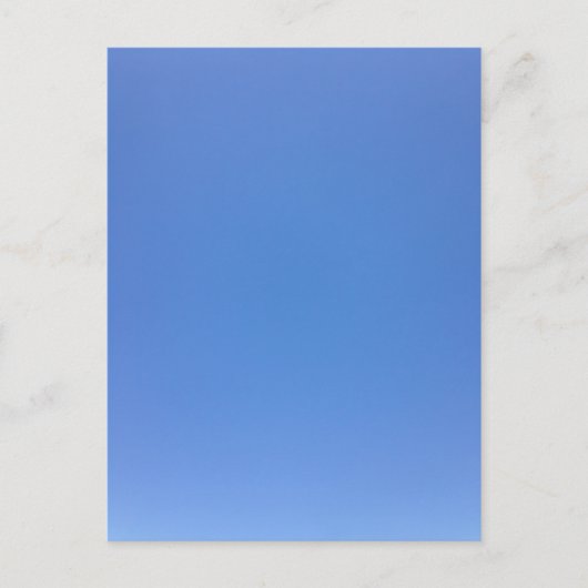 Blue Sky Postkarte (Vorderseite)