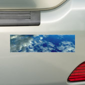 BLUE SKY PUFFING CLOUDS RAUMFOTOGRAFIE WALLPAPIERE AUTOAUFKLEBER (Auf Auto)